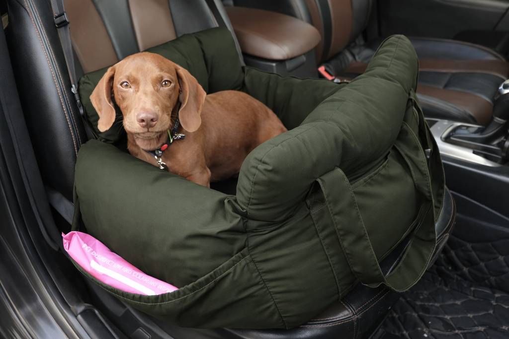 Luxury Padded Dog Car Seat
