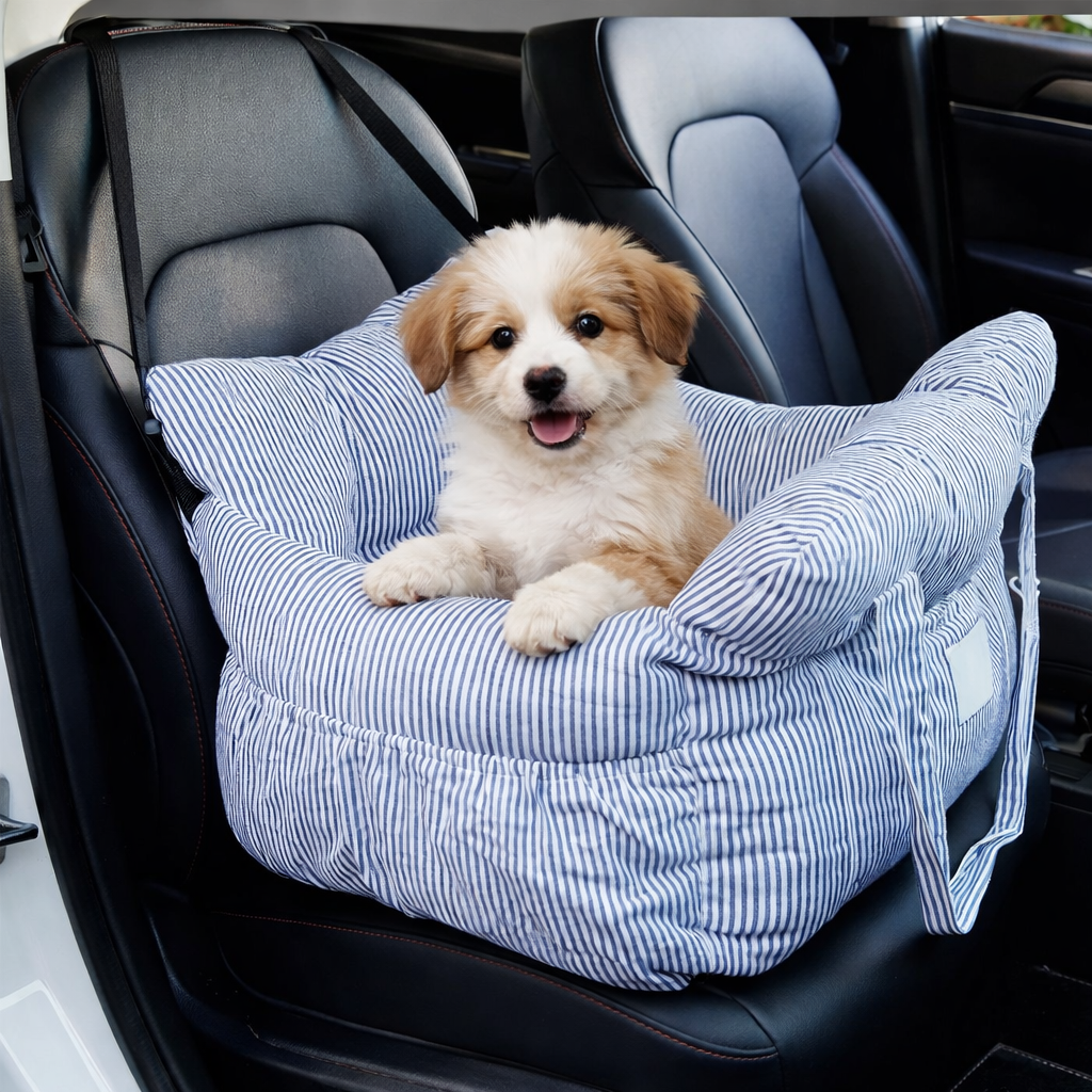 Luxury Padded Dog Car Seat