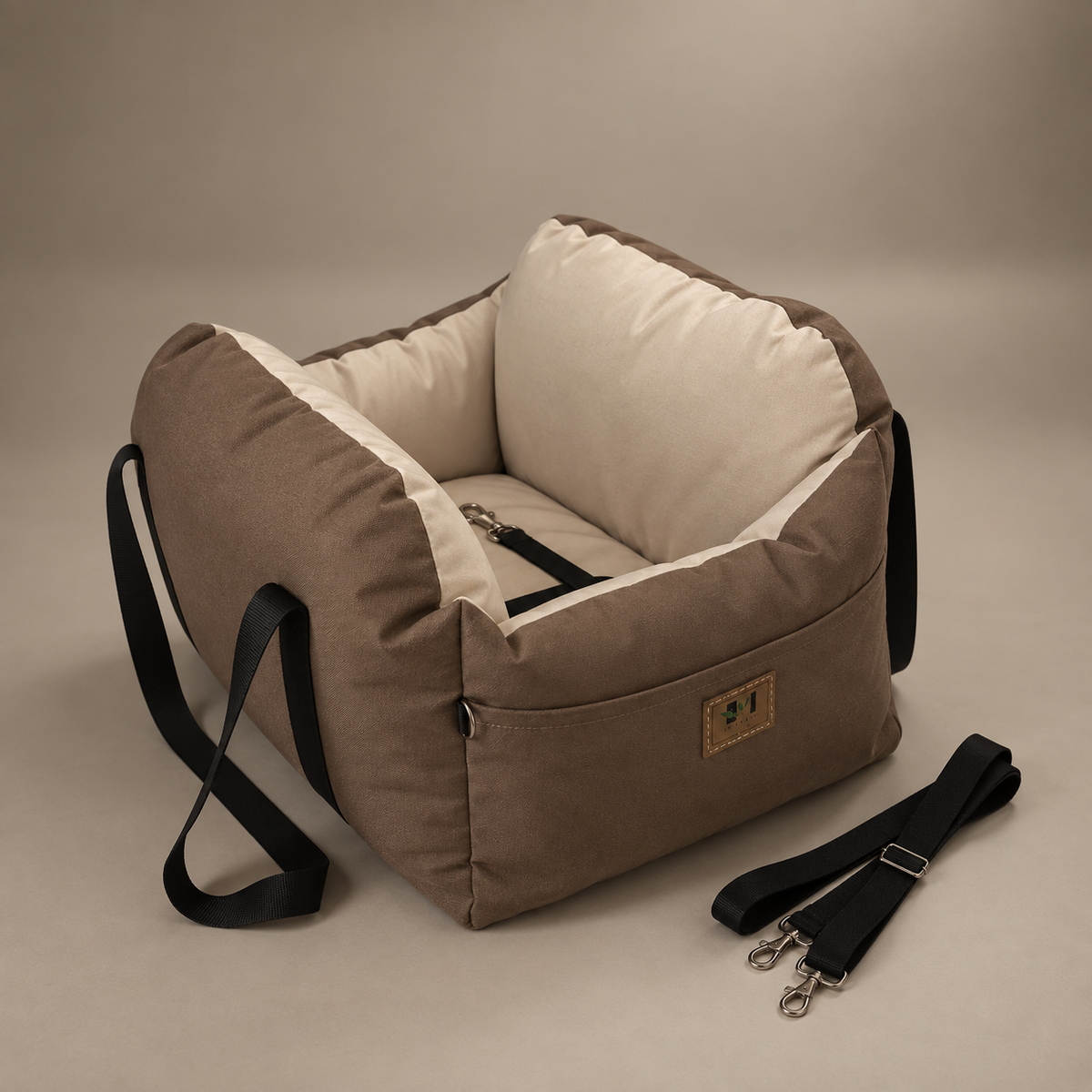 Small Secure Travel Dog Car Seat | For Small Dogs