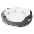 Lambswool Plush Dog Bed for Small Dogs